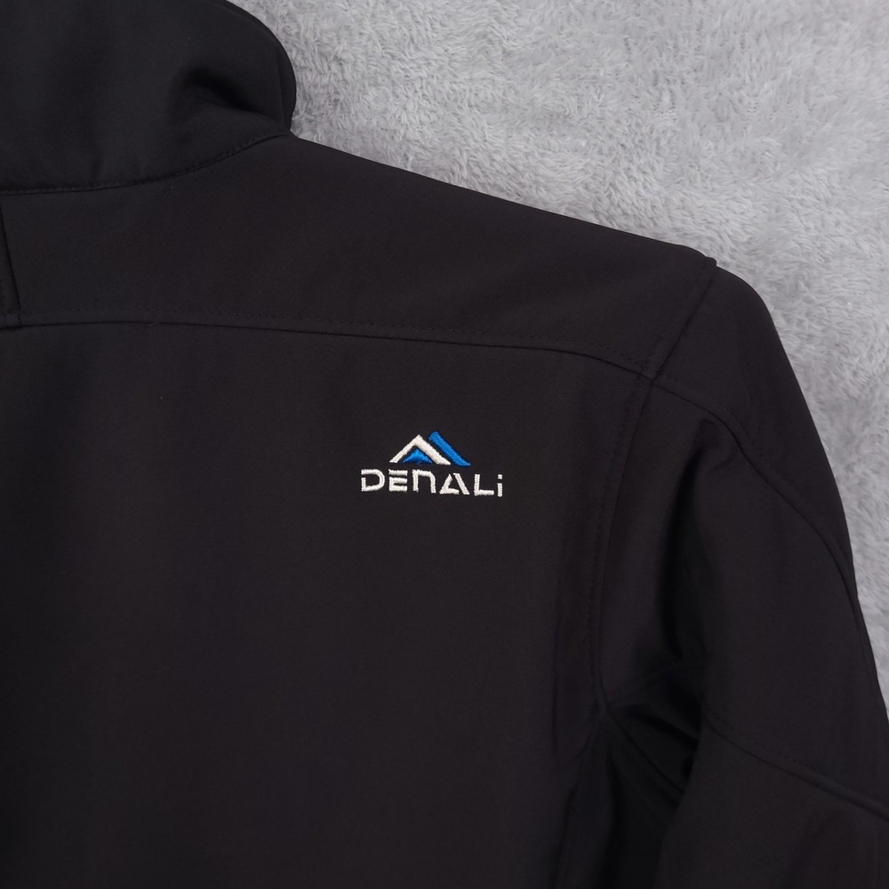Denali Performance Fleece Lined Ski Jacket Women Black Small Full Zip Pockets - Picture 13 of 14
